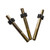 James Instruments Gold Windsor Probe Kit, gold-colored metal probes with black plastic holders for dental cavity testing.