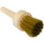  WS Tyler 8576 Round Sieve Brush for 100 Mesh Sieves and Coarser, Brass Bristles 