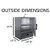 200 C Laboratory Ovens, Grieve Industrial Drying Oven, 2 cu ft