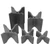  Polylok 3061-RCX05 1/2"  X-CHAIR (Case of 2000) 