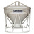  Gar-Bro 410-R, Lightweight Round Gate Concrete Bucket, R-Series, 1/3 Cu. Yds. 