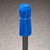  FlagShooter 23B, Plain Straight Marking Flags, 23in, Blue (1000 Per Box) 
