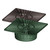  Polylok PDB-6SPG-GN 6in  Square Pipe Grate - Green 