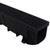  Polylok PL-90860-90 90 degree Corner Drain & Grate - Black 