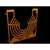  M.A. Industries 004-754-C, VCT Terminator 1in Spacing Bar (50 Per Case) 