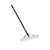  Midwest Rake 12517, 17" Double Play/Dual Purpose Rake, 60" Blue Aluminum Handle 