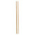 Seymour Midwest Wheelbarrow Handles Replacement, pair of long wooden replacement handles with predrilled mounting holes shown against a white background.