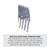  Midwest Rake 12536, 36" Double Play/Dual Purpose Rake, 66" Blue Aluminum Handle 