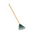  Seymour 40881, 8" Poly Leaf Rake, 42" Wood Handle, Individually Boxed 