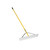  Midwest Rake 50026, 24" Straight Standard Lute/Rake, 82" Yellow Aluminum Handle, Wrap Bracing 