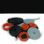  Midwest Rake 79430, 25' Roll Neoprene (Black) 1/2" Notch Rubber (Notched on Both Sides of Blade) 