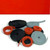  Midwest Rake 79605, 25' Roll Red No-Notch Rubber 