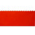  Midwest Rake 79760, 48" Red Rubber Squeegee Blade, 3/16" Notch (Notched on Both Sides of Blade) 