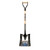  Seymour 49162, #2 Square Point Shovel, 30" Hardwood Handle, Steel D-Grip (min qty 6 each) 