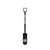  Seymour 49357, 14 Gauge 14" Closed Back Drain Spade, 30" Wood D-Grip Handle (min qty 4 each) 