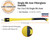  Link Handles 64718, 34" single bit axe Fiberglass Handle, for 3 to 5 lb. single bit axes, with epoxy (min qty 6 each) 