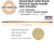  Link Handles 66724, 44-1/2" closed back solid socket Shovel Handle, with shoulder, 1-1/2" dia., 5-1/2" chuck (min qty 6 each) 