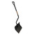  Structron 96827, Ergonomic Snow Scoop, 18" Polycarbonate Head, Bent Steel Handle, D-Grip (min qty 4 each) 