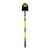  Structron 49599, 14 Gauge #2 Round Point, Front Turn Step Closed Back, 48" Solid Yellow Fiberglass Handle (min qty 4 each) 