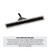  Structron 82704, 24" Duo Broom, 60" Yellow Fiberglass Handle (min qty 4 each) 