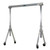  Vestil AHA-4-8-10 Alum Gantry Crane 8'x10' Nylon 4K 