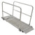  Vestil AWR-G-28-14A-HR Grip-Strut 28" Ramp w/Handrail 168 