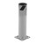  Vestil BOL-24-5.5-SL 36x5.5 Pipe Safety Bollard Silver 