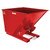  Vestil D-200-MD-SR MD Hopper 2 CbYd Soda Red 