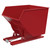  Vestil D-350-HD-SR HD Hopper 3.5 CbYd Soda Red 