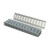 Vestil E-TRK-2-ZN-10PK 2 Ft. Zinc Plated E-Track 10 Pack 