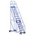  Vestil LAD-14-14-P 14 P Step 58° 14" Warehouse Ladder 