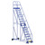  Vestil LAD-16-21-P 16 P Step 58° 21" Warehouse Ladder 