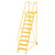  Vestil LAD-MM-10-P-YL 10 Perf Step Maintenance Ladder YL 