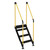  Vestil PWPS-ST-3-40-BKYL Work Plt Stairs 3 Steps 40 In. Tall 