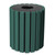 Vestil TR-PR-33-GN 33 Gall Green Round Trash Recept