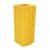  Vestil V-PAD-S-34-Y 3'X4" Column Protect Pad Sqr Ylw 