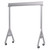  Vestil AHA-6-15-8-TLC Alum Crane 15'x8' Locking Phenolic 