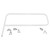  Vestil VDKR-G4-WT Railing Gate P-Shaped 48x36 White 