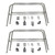  Vestil AWR-HR-14-RF Alum. Walk Ramp Rail Retro Fit 14 