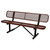  Vestil BEN-MX-72-BN 72" Bench Expanded Brown 