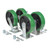 Vestil D-CK4-C33D 8"x2" Poly Caster Kit 4K Green 
