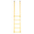  Vestil DKL-5 5 Step Walk Through Dock Ladder 