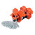  Vestil E-MT-2-C Geared Eye Manual Trolley 2k 