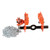  Vestil E-MT-2-C Geared Eye Manual Trolley 2k 