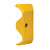  Vestil GR-H2R-CAP Plastic Guard Rail End Cap Yellow 