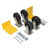  Vestil H-CK4-MR6-2 Rubber Caster Kit 6x2 2400lb Cap 