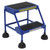 Spring Load Ladder, 2-Steps, 16in Wide, 58 Degree