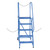  Vestil LAD-STAL-5-G 5 Grip Step Semi Trailer Ladder BL 