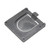  Vestil LPRO-RF-BASE Removable Bollard Base LPRO 