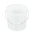  Vestil PAIL-35-PWS 3.5G Open Head Pail Stl Hndl White 